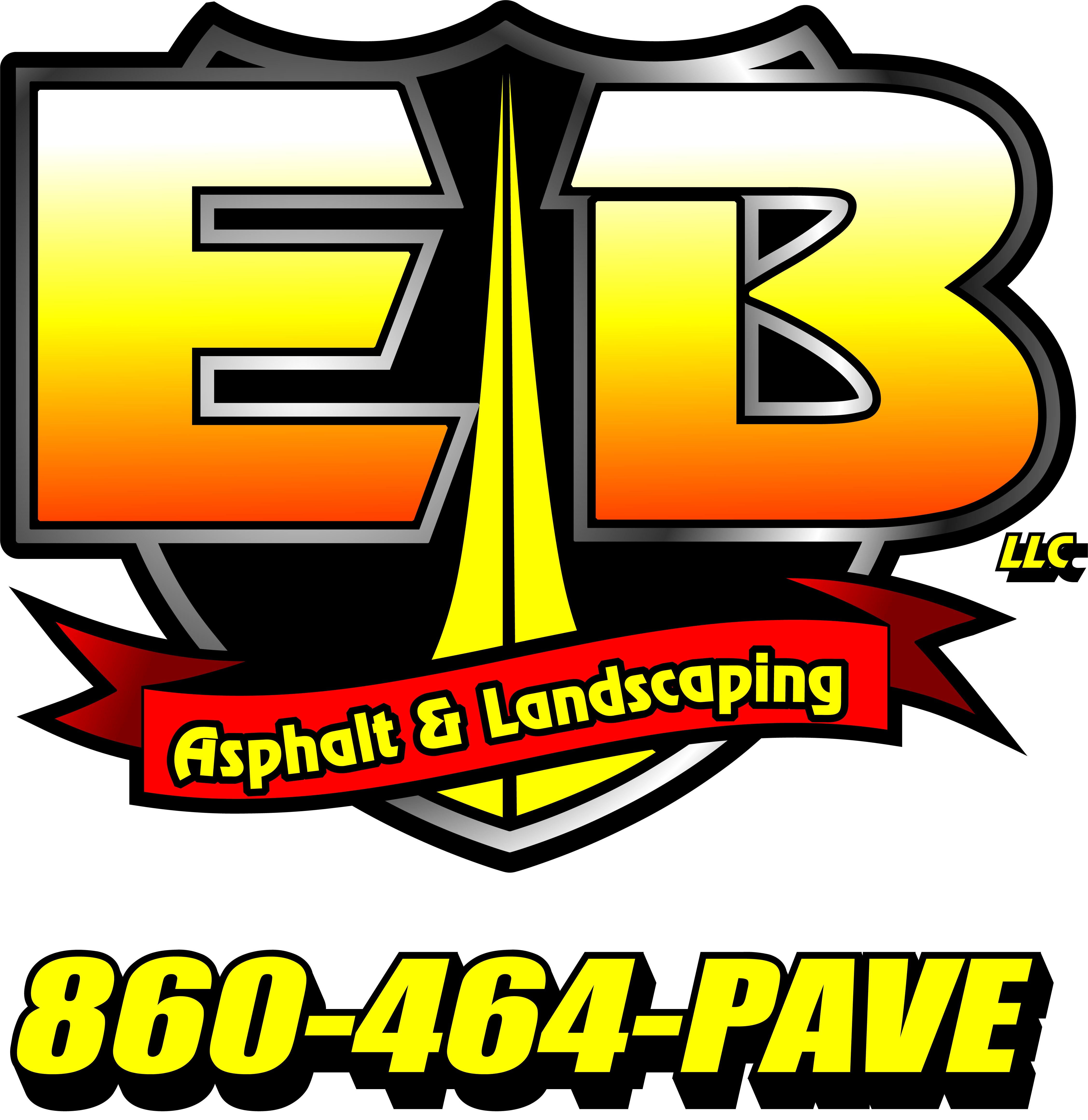 Logo for E B Asphalt & Landscaping, LLC