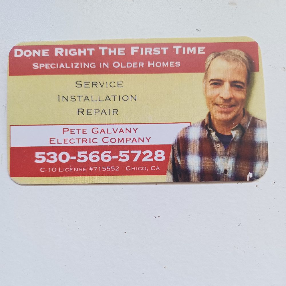 Logo for Pete Galvany Electric Co.