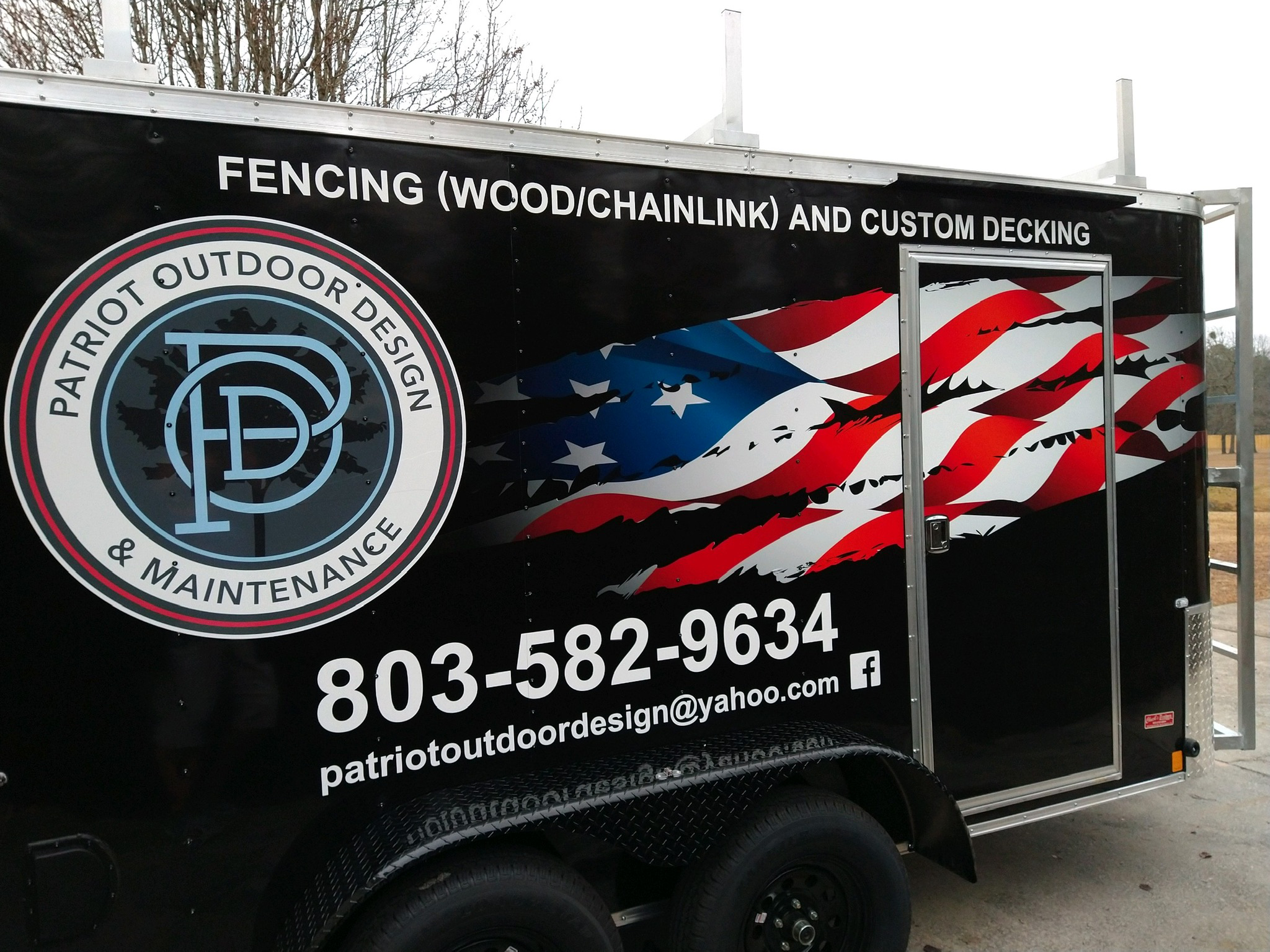 Logo for Patriot Outdoor Design & Maintenance
