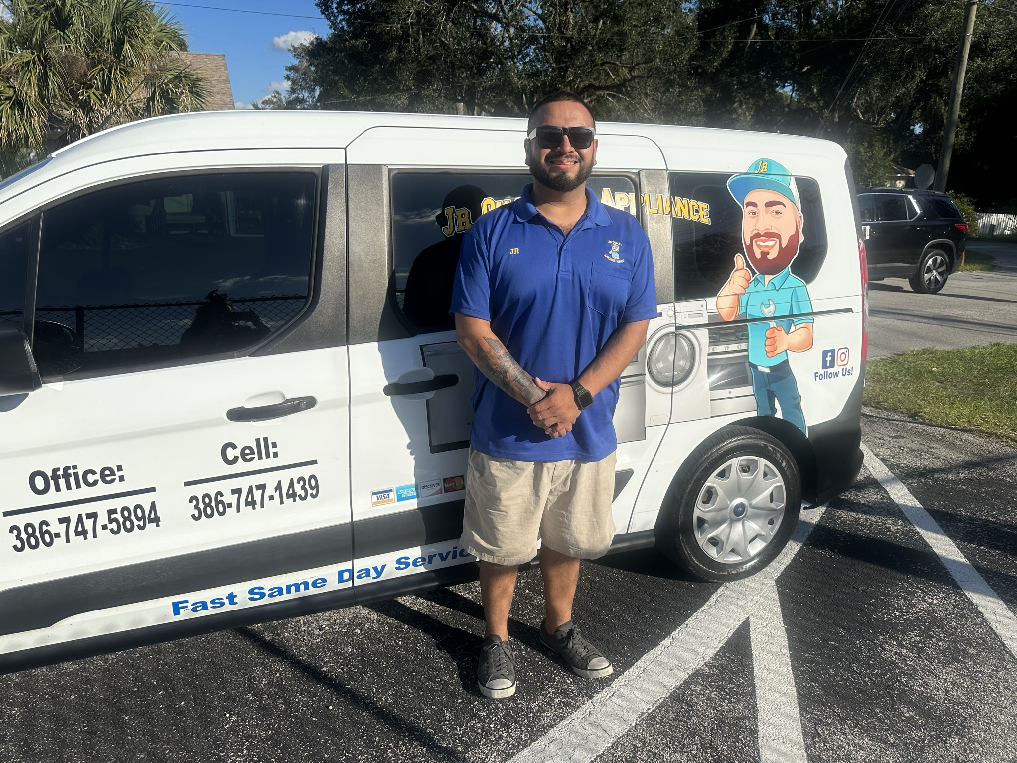 Logo for JR Quality Appliance Service