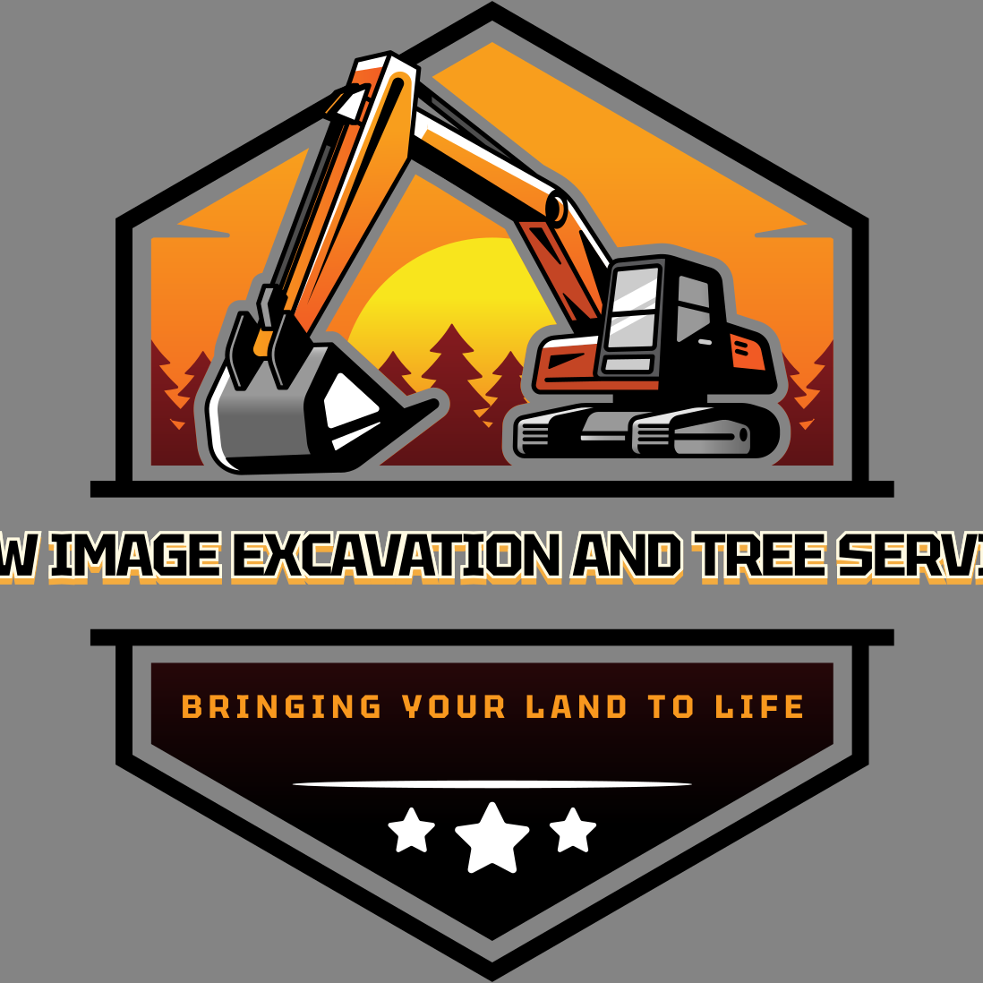 Logo for New Image Excavation & Tree Service