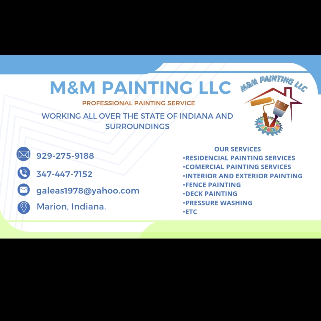 Logo for MyM Painting LLC