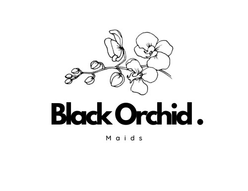 Black Orchid Maids logo