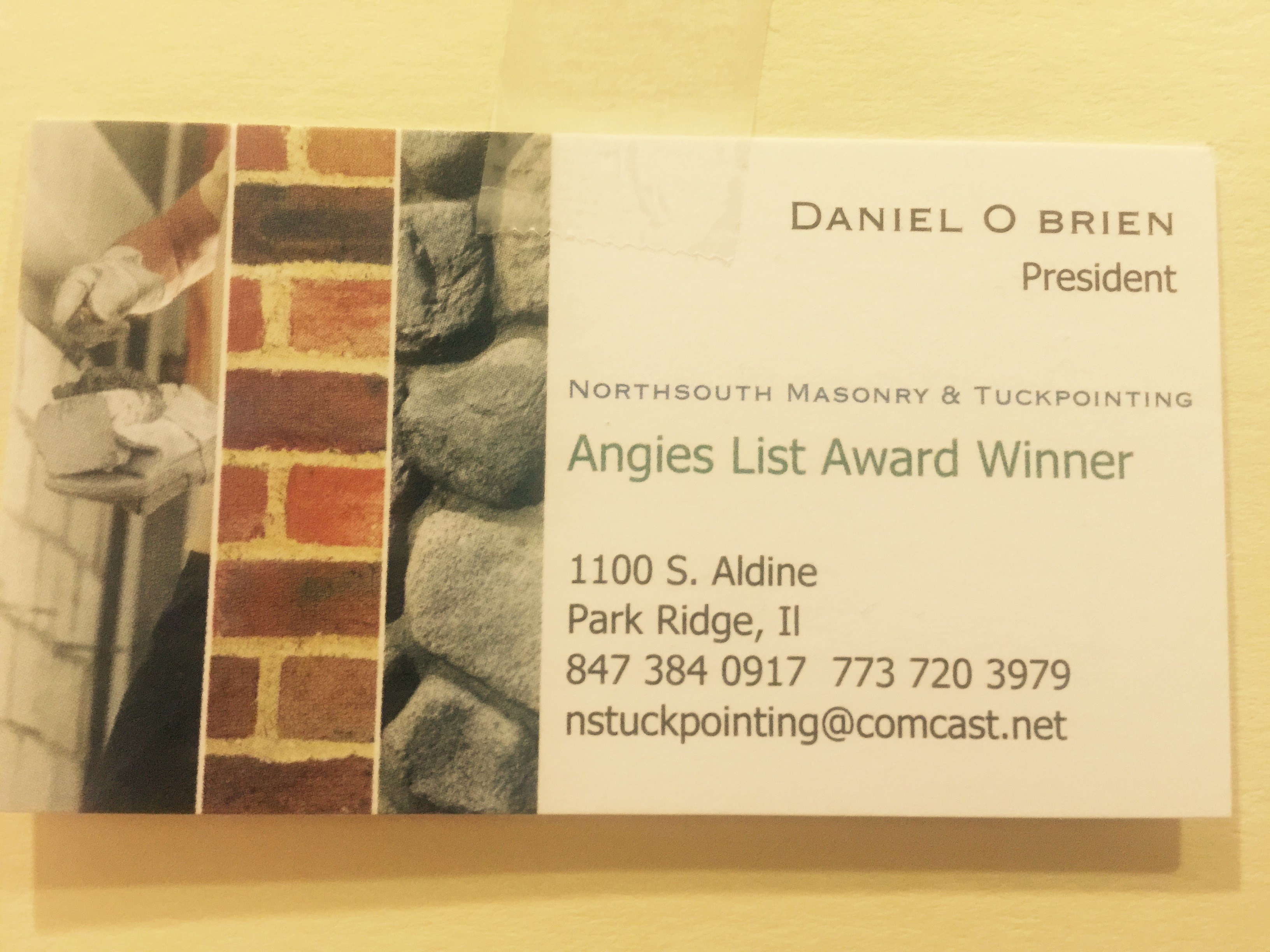 Logo for Northsouth Masonry & Tuckpointing Inc