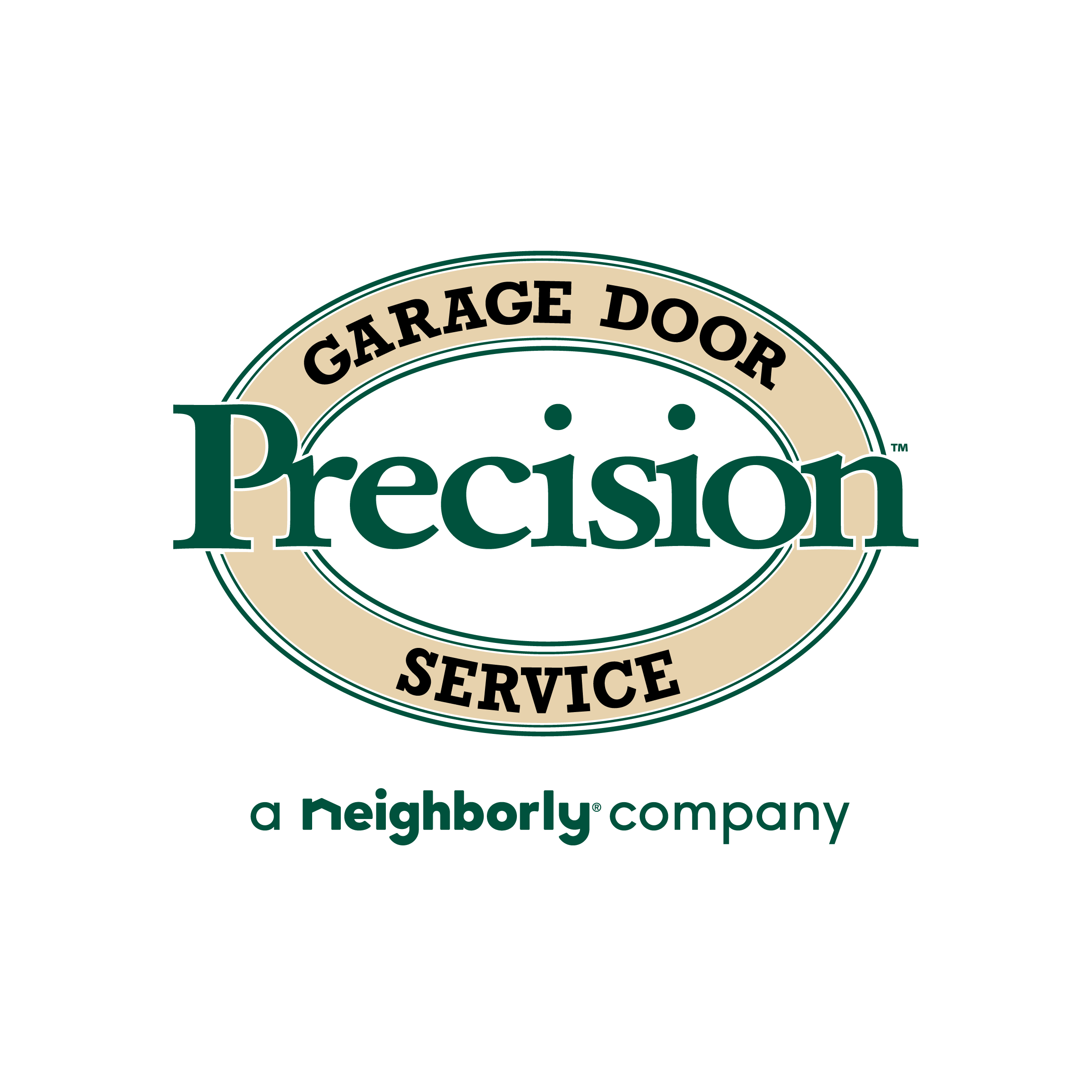 Logo for Precision Overhead Door of Las Vegas