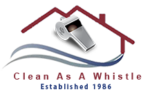 Logo for CLEAN AS A WHISTLE