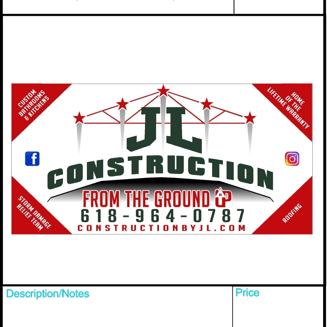 Logo for JL Construction