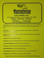 Logo for Bartolotta Contracting