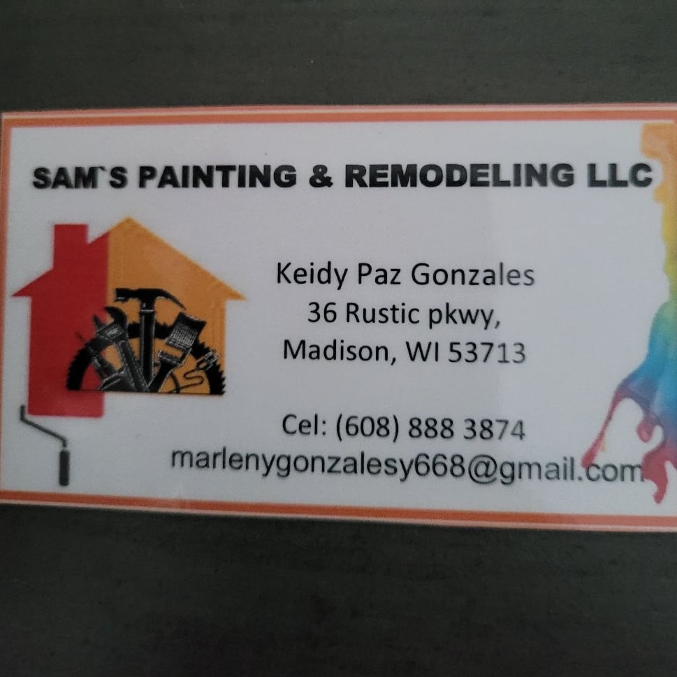 Logo for Sam's Painting & Remodeling LLC