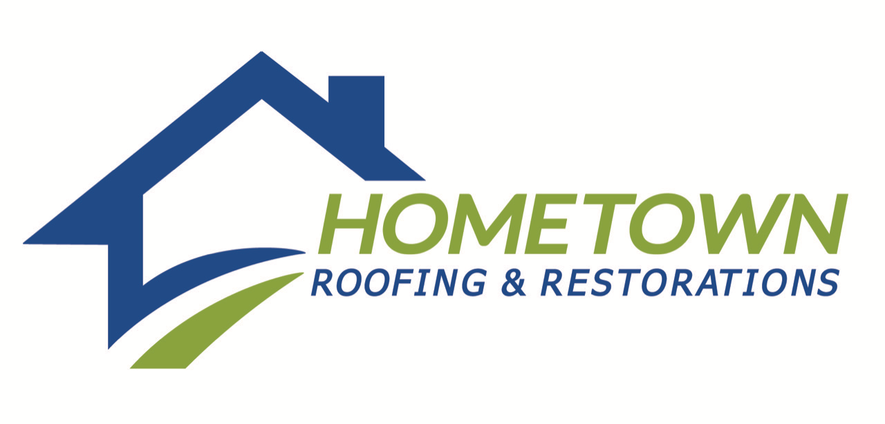 Logo for Hometown Roofing and Restorations