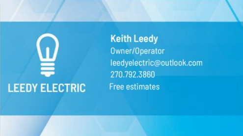 Leedy Electric logo