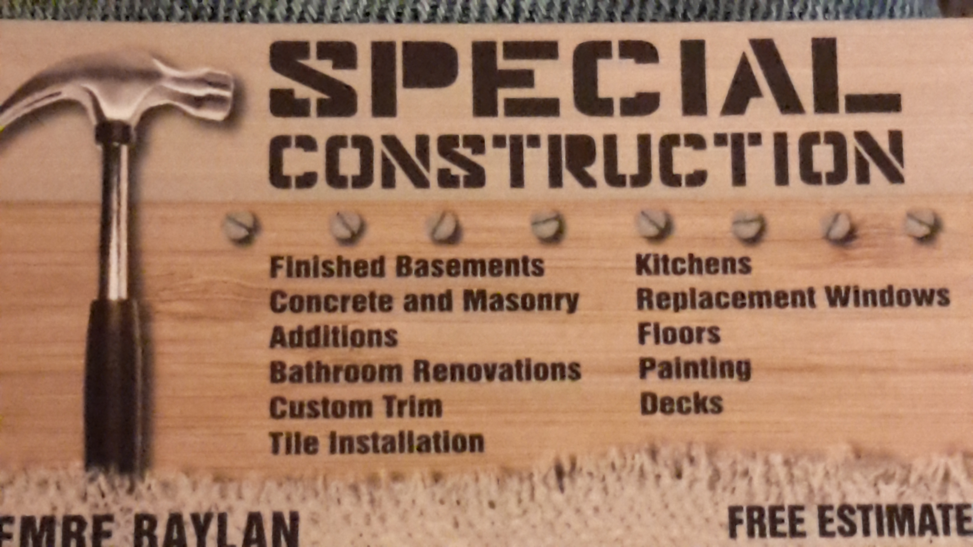 Special Construction LLC logo