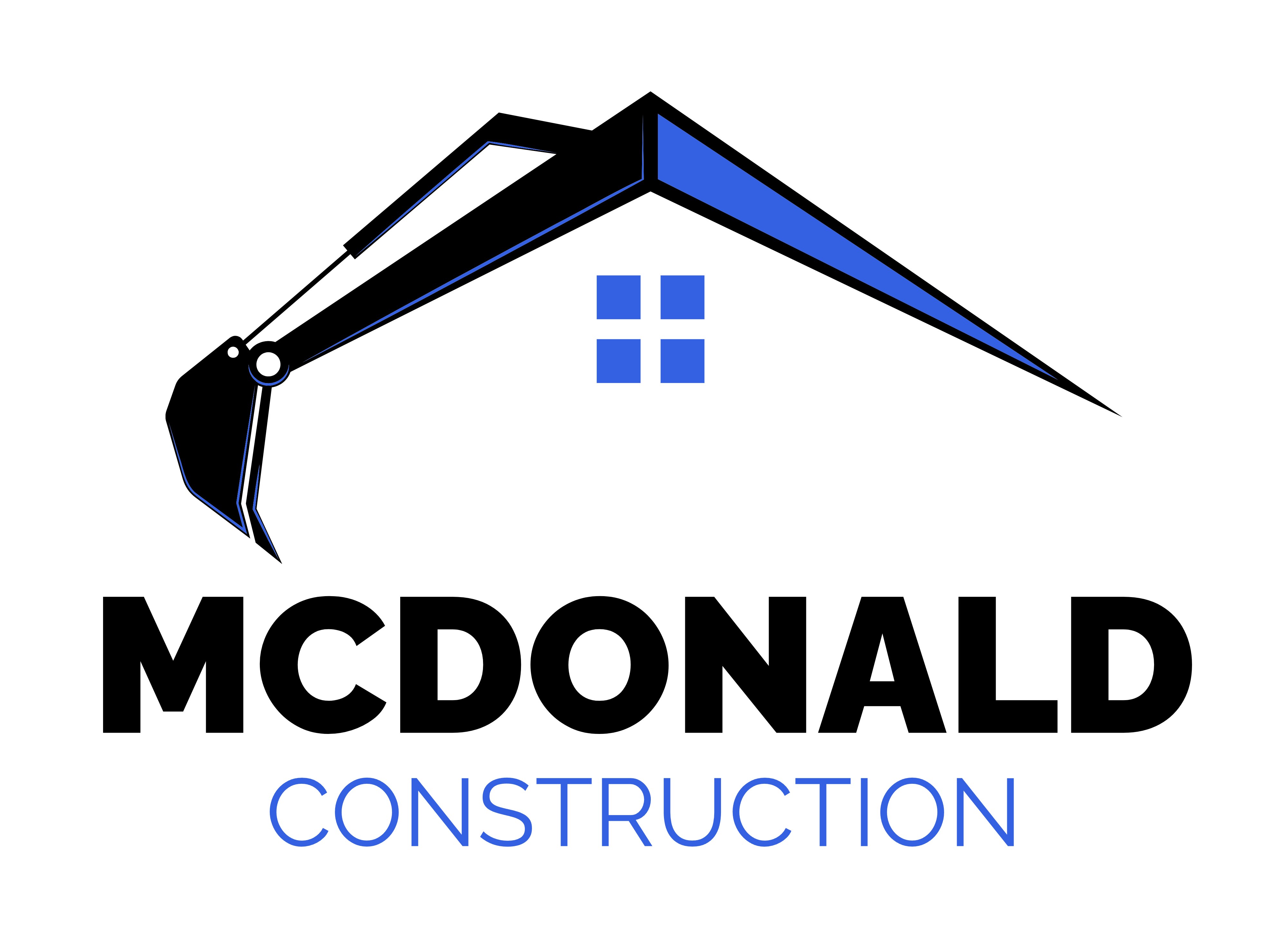 Logo for McDonald Construction