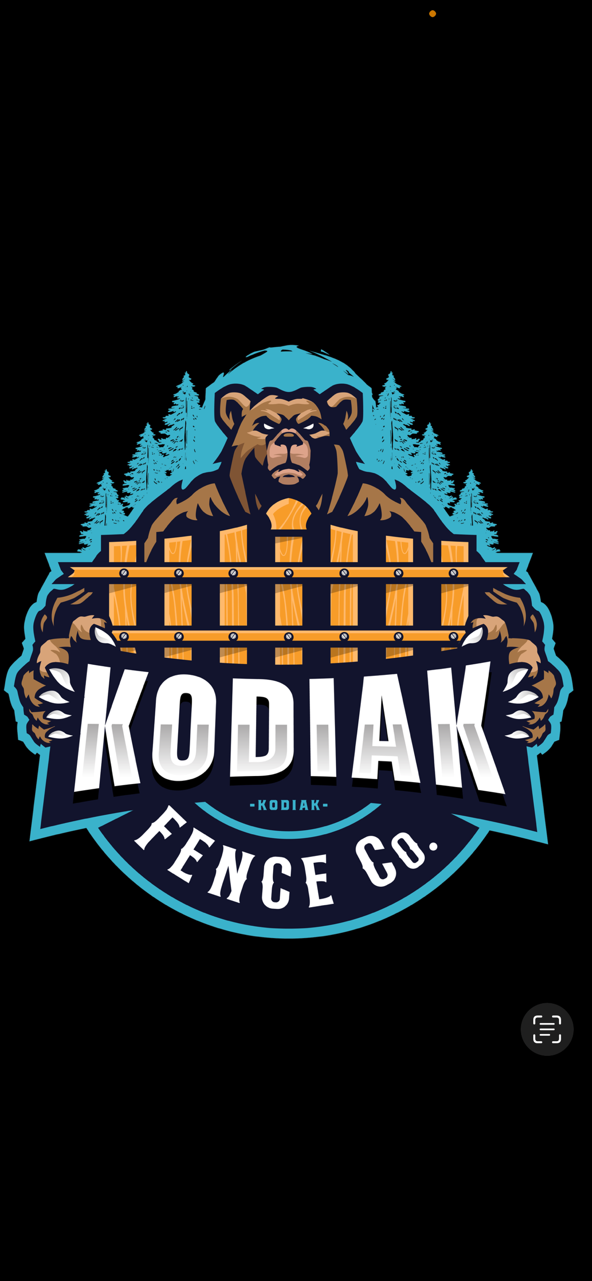 Logo for Kodiak Fence Co