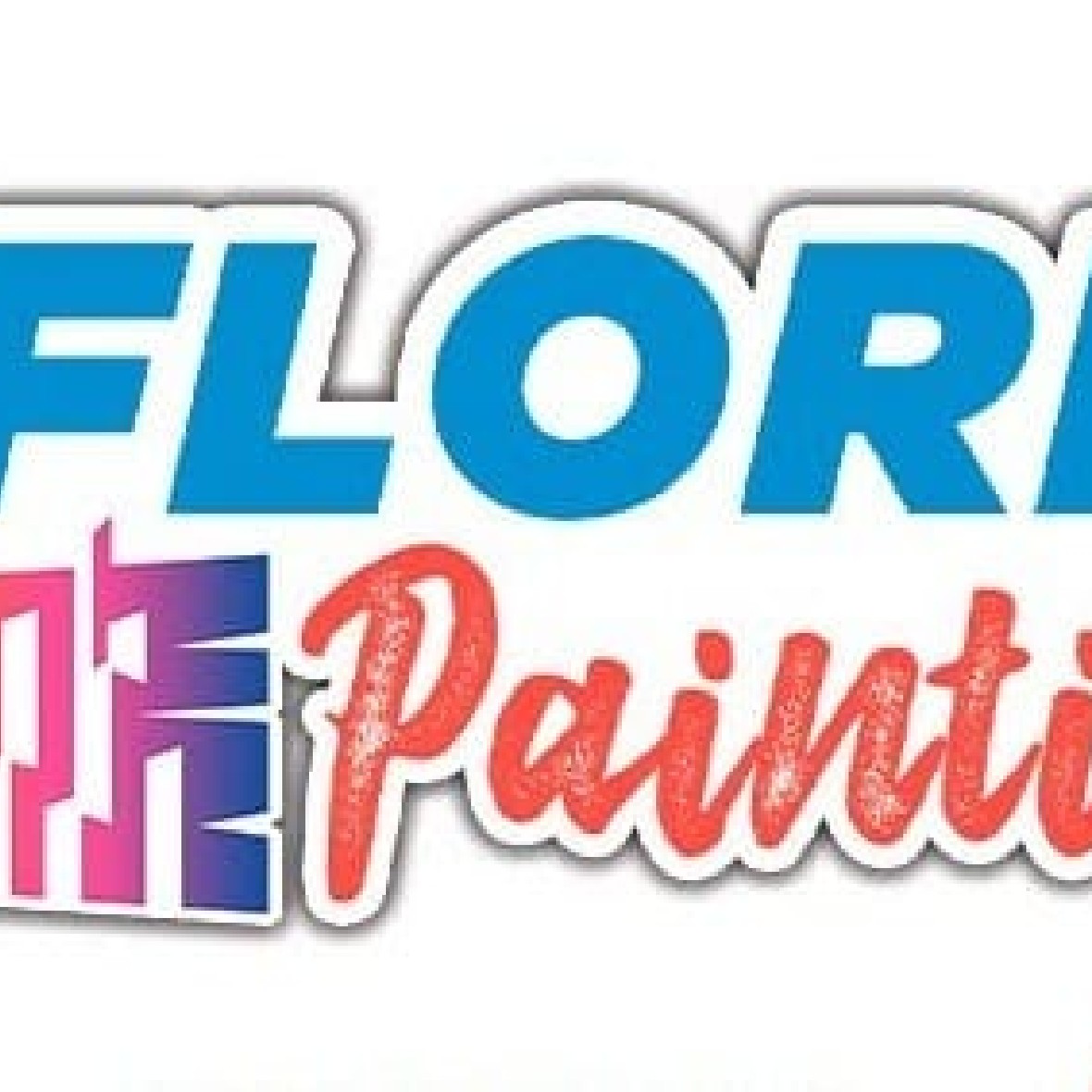 Logo for flores painting