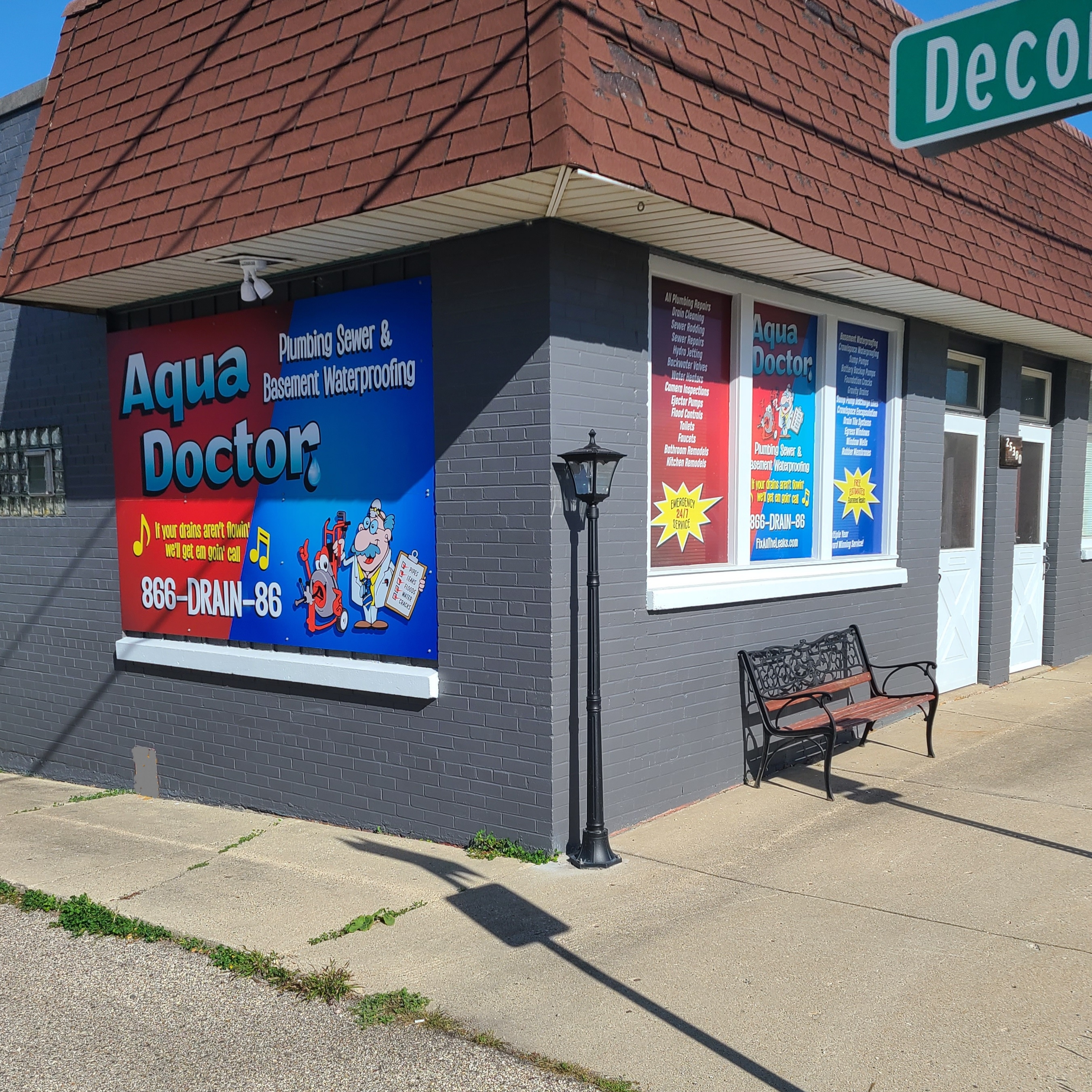 Logo for Aqua Doctor Plumbing