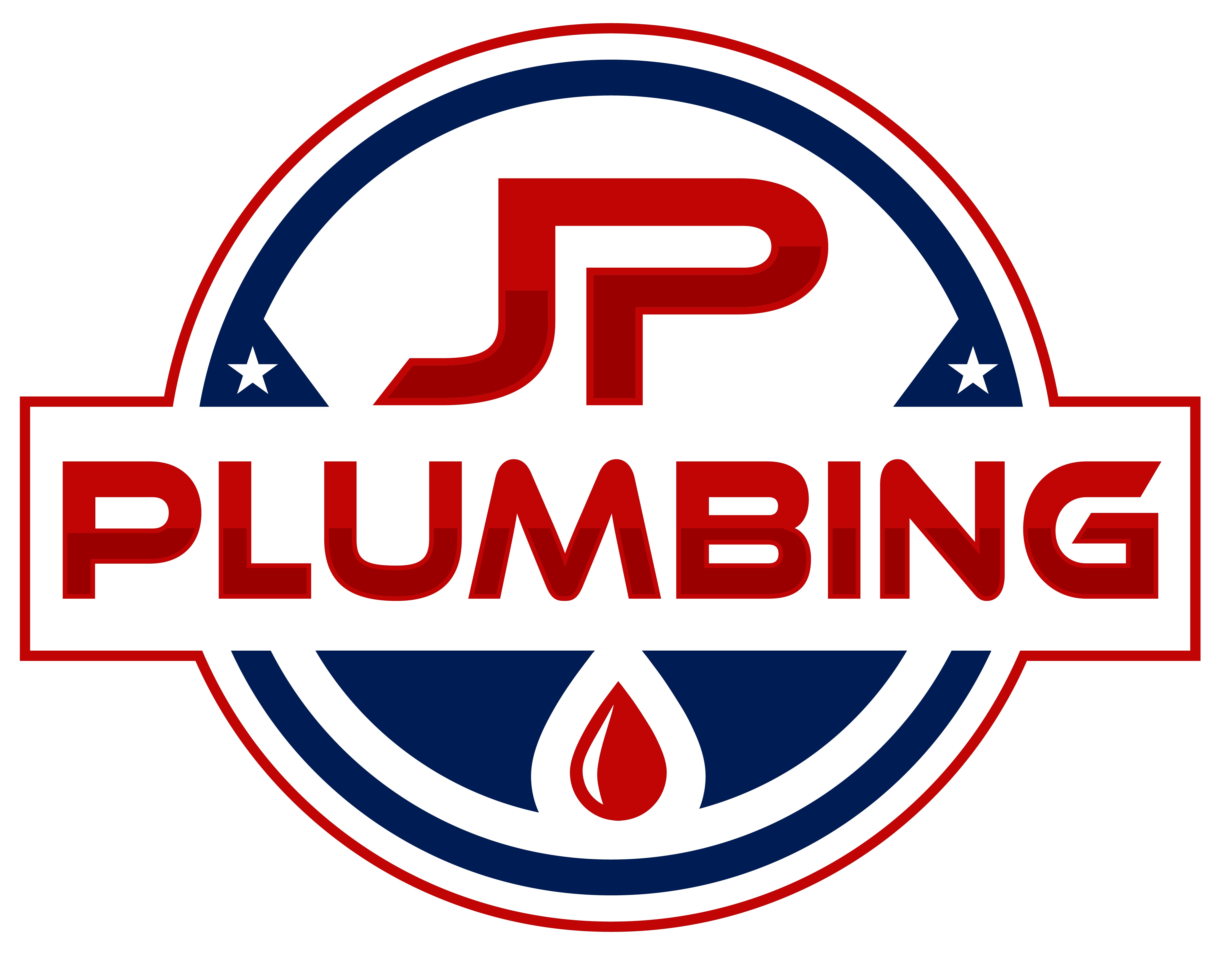 JP PLUMBING logo