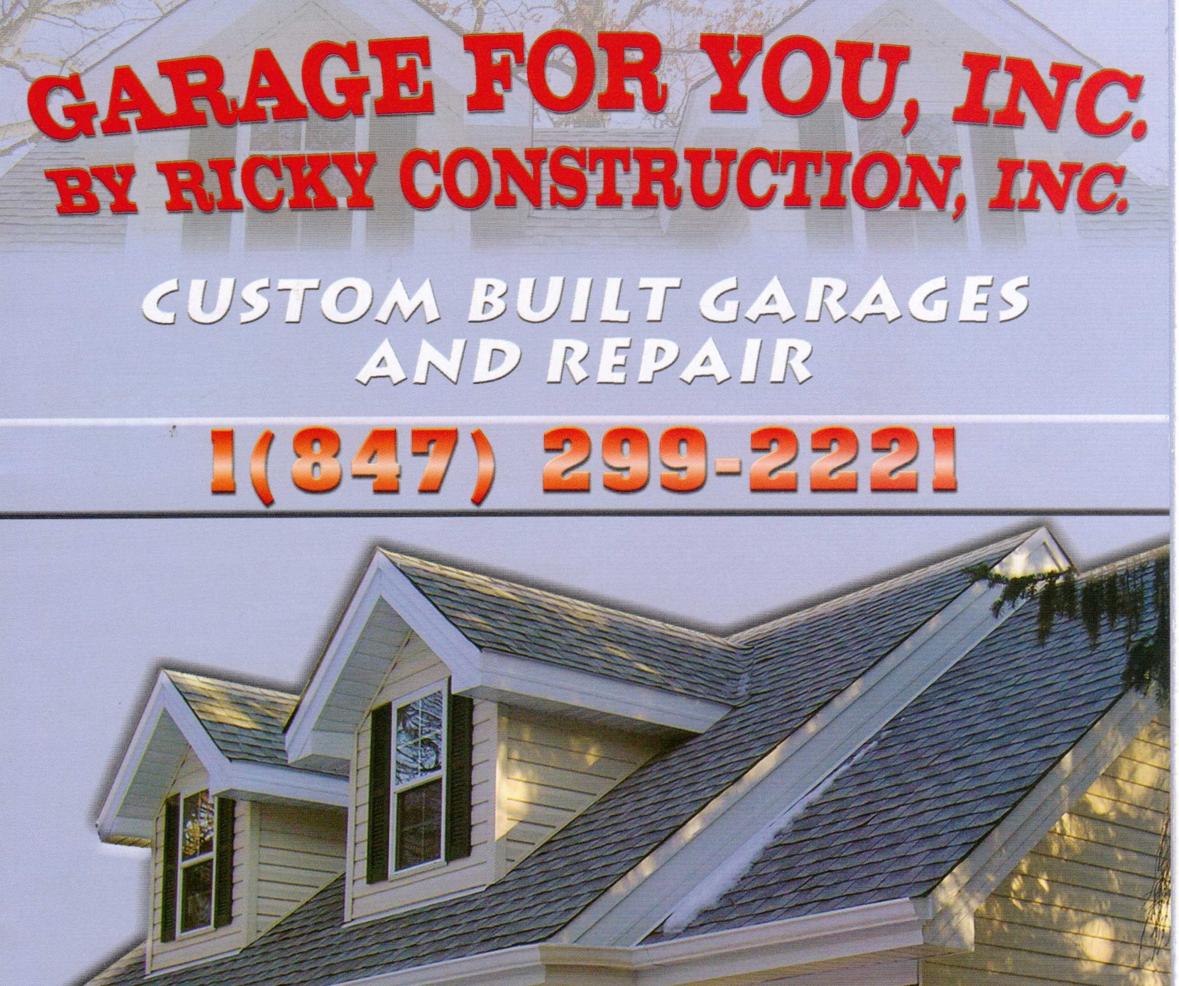 Avatar for GARAGE FOR YOU INC