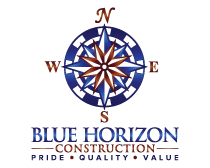 Logo for Blue Horizon Construction LLC