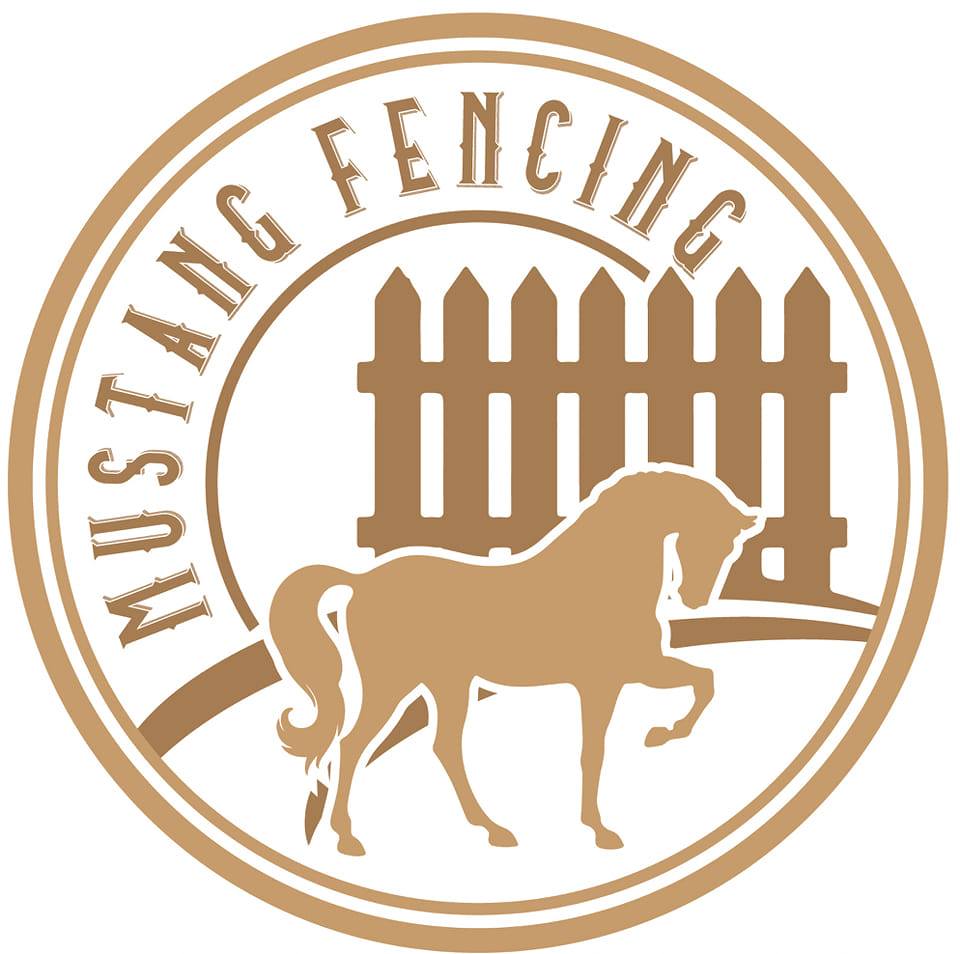 Logo for MUSTANG FENCING