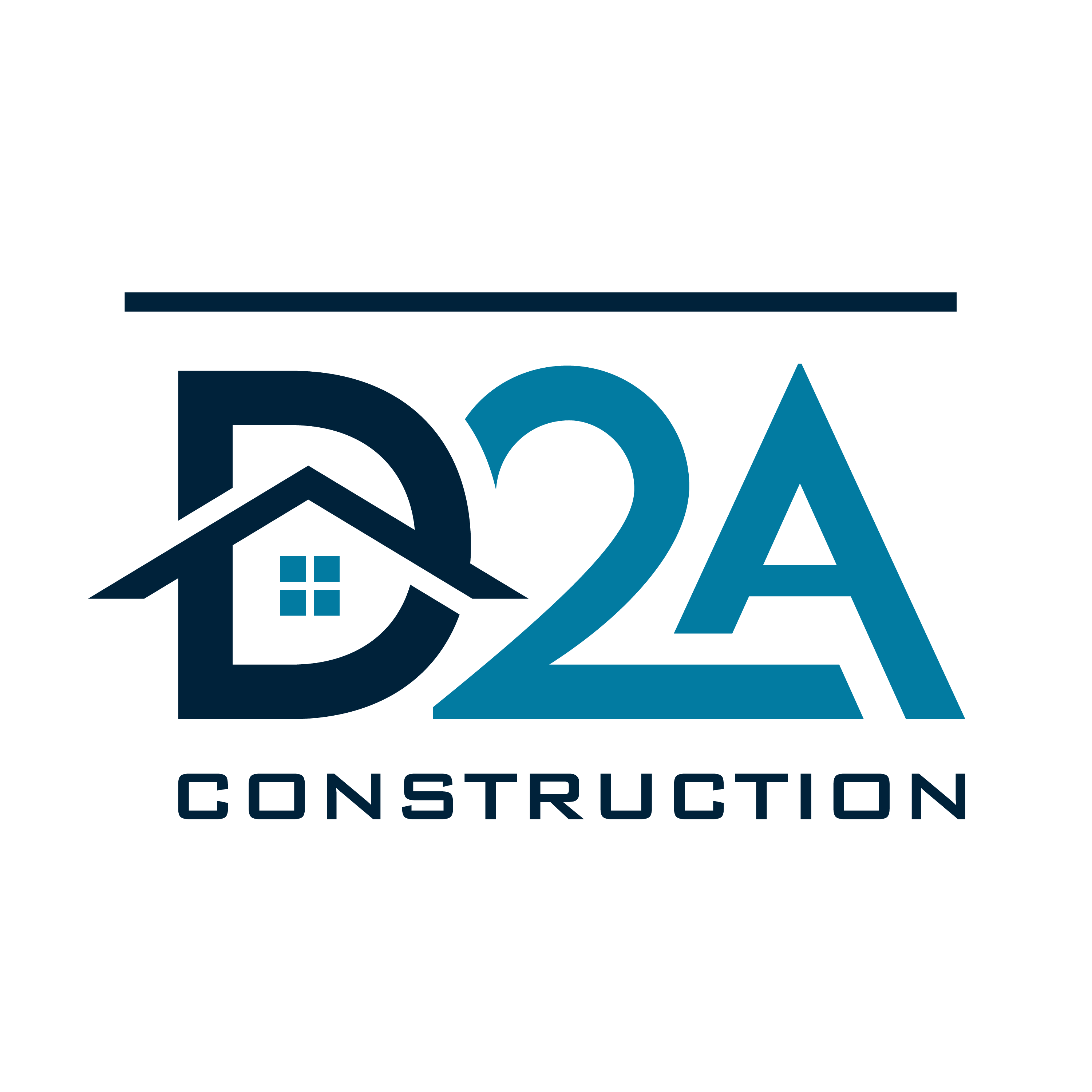 Logo for D2A Construction Inc
