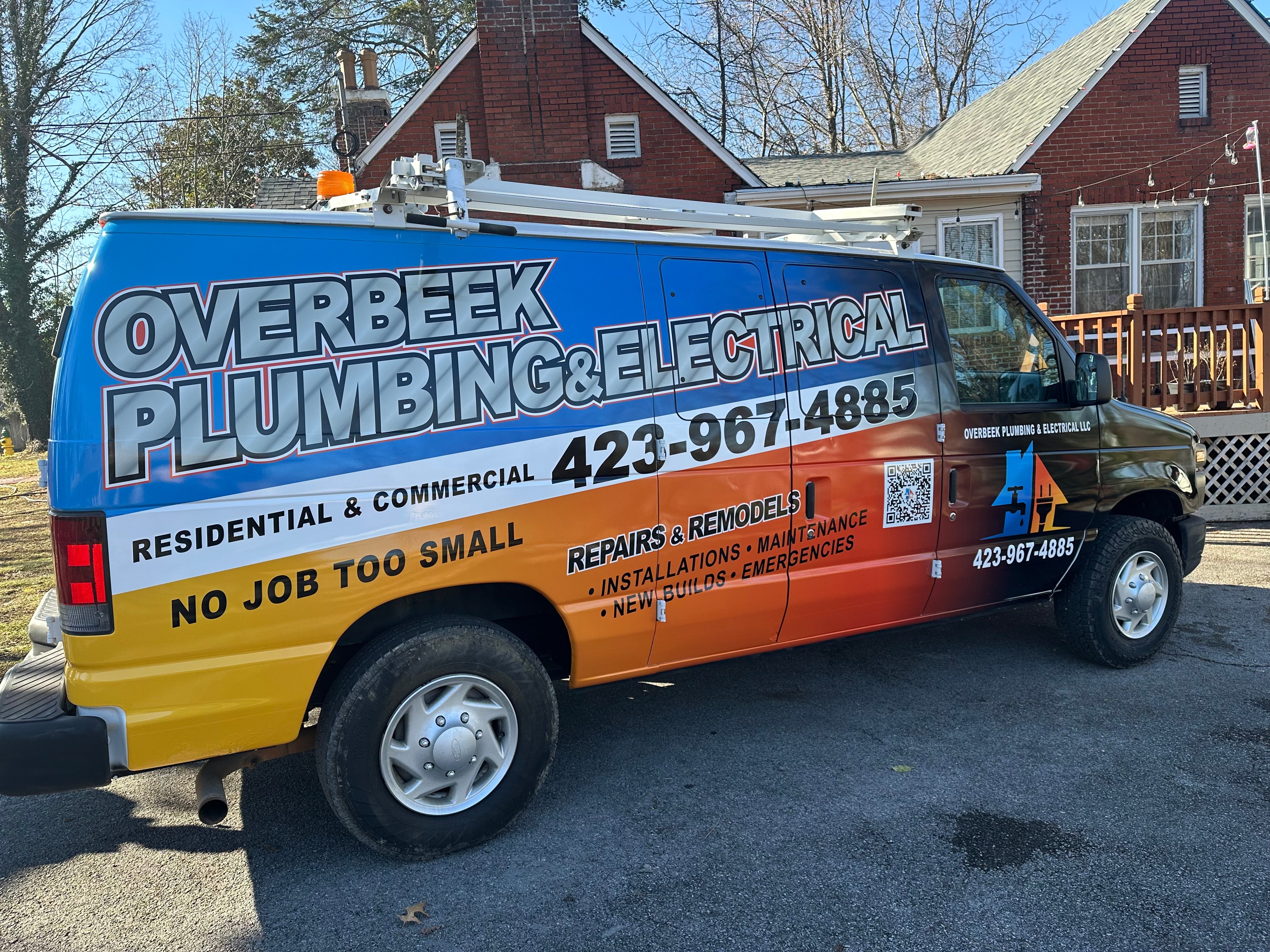 Logo for Overbeek Plumbing and Electrical LLC