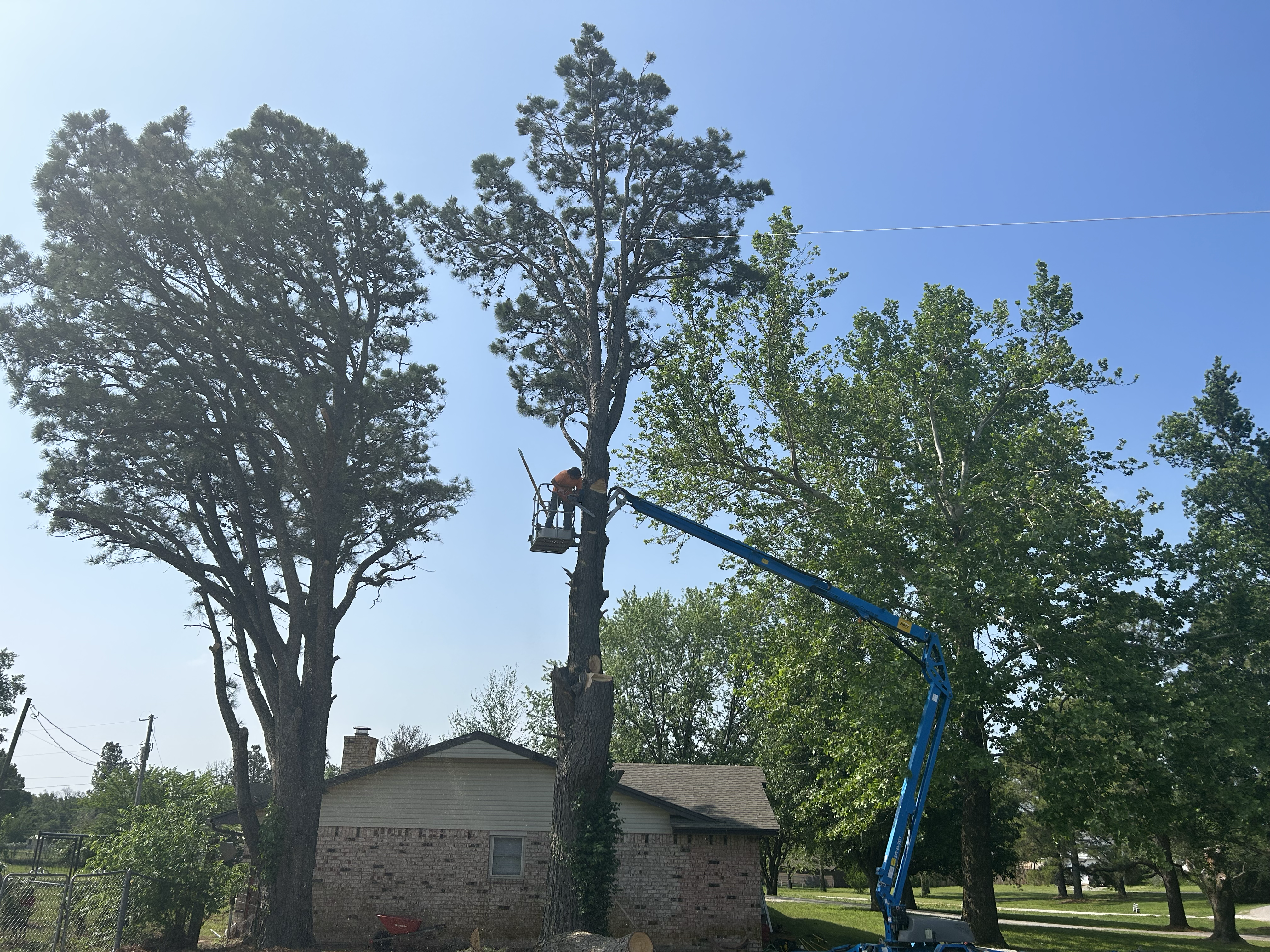 Logo for B&R Family Mowing, Handyman and Tree Service