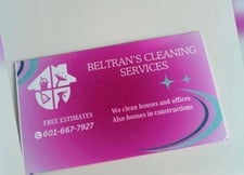 Logo for Beltran's Cleaning, LLC