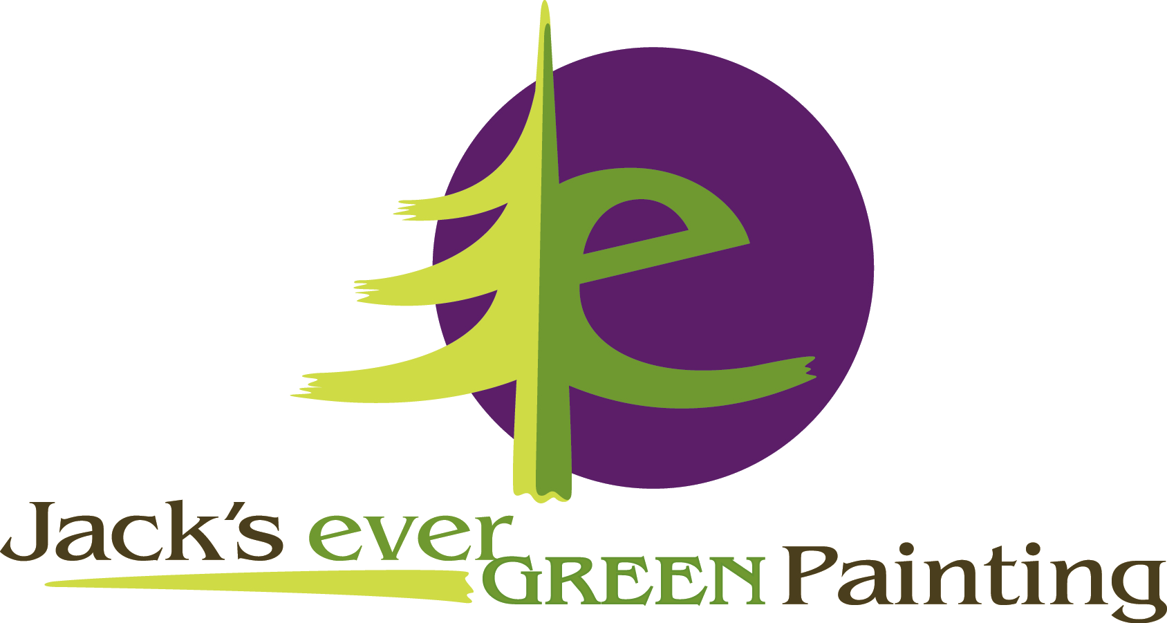 Logo for Jack's Ever Green Painting