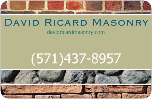 Logo for David Ricard Masonry, LLC