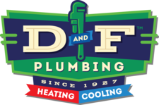 Logo for D & F Plumbing, Heating and Cooling