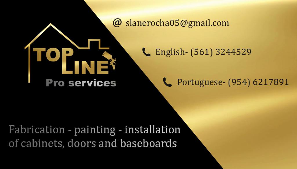 Logo for TopLine Pro Service