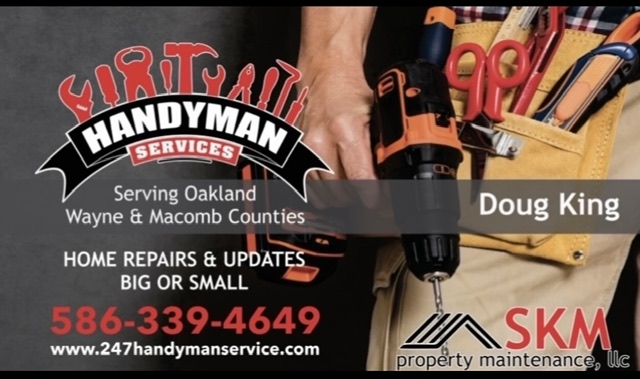 Logo for SKM Property Maintenance