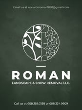 Logo for Roman Landscaping and Snow Removal