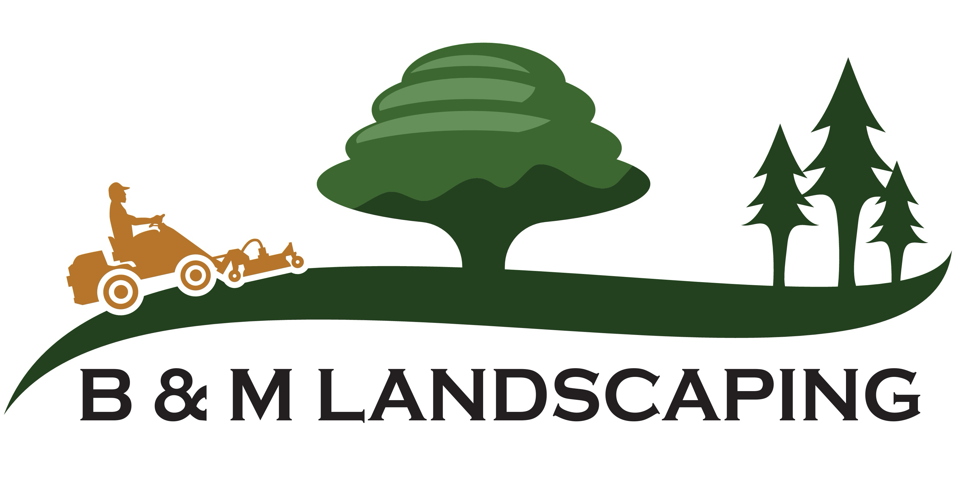 Logo for B&M Landscaping
