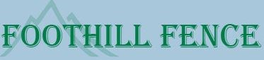 Logo for FootHill Fence Co