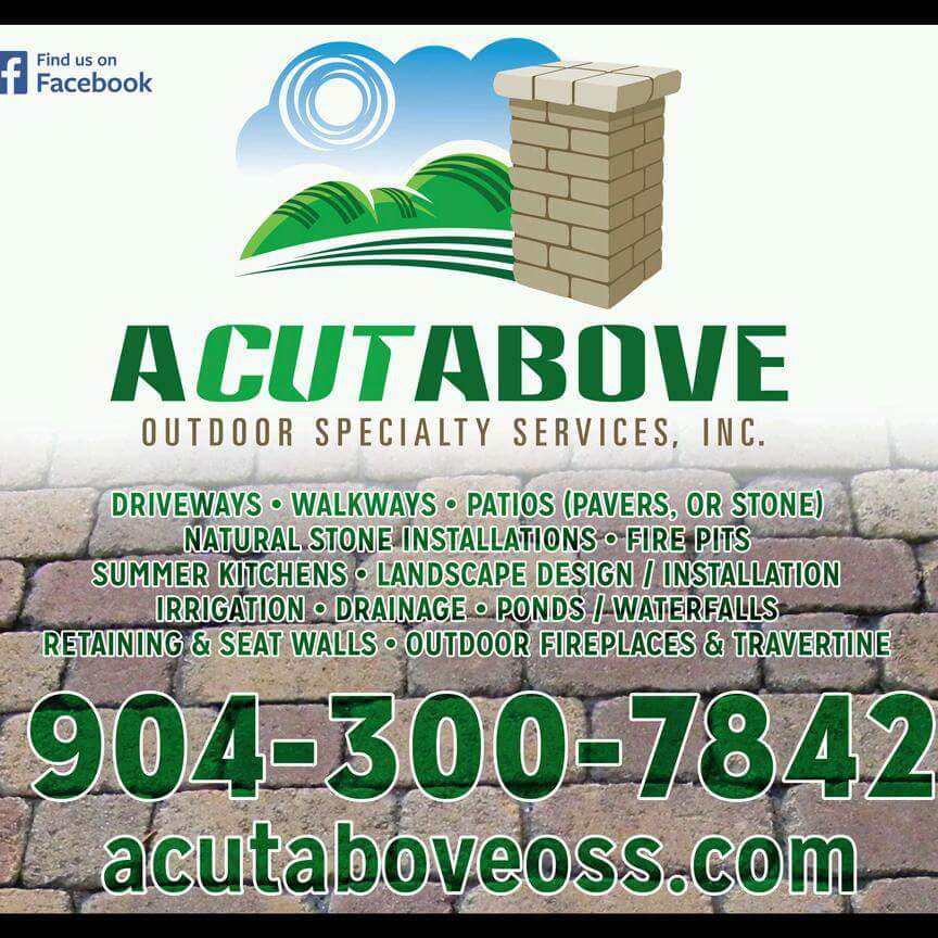 A Cut Above Outdoor Specialty Services logo