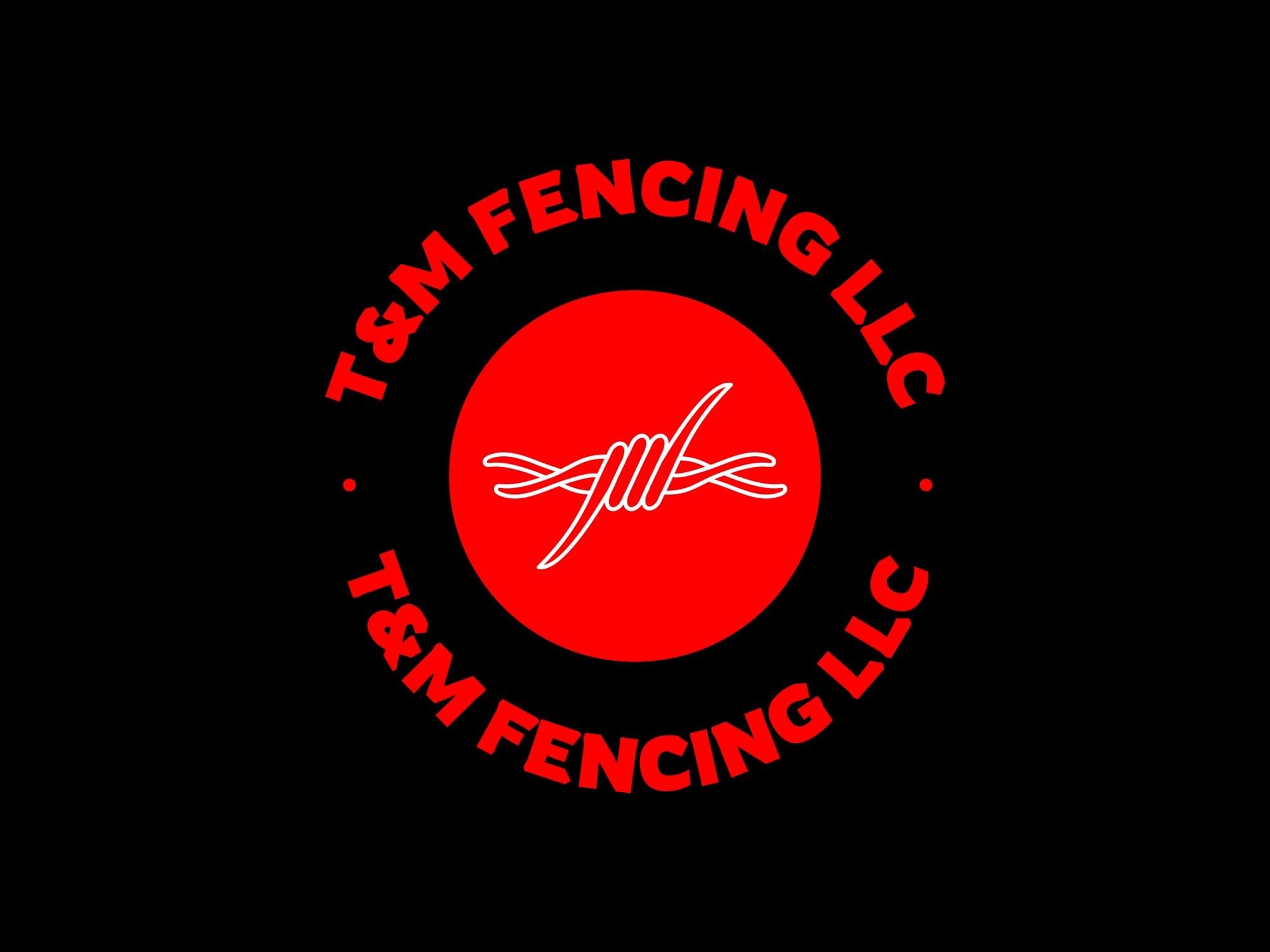 T&M fencing llc logo
