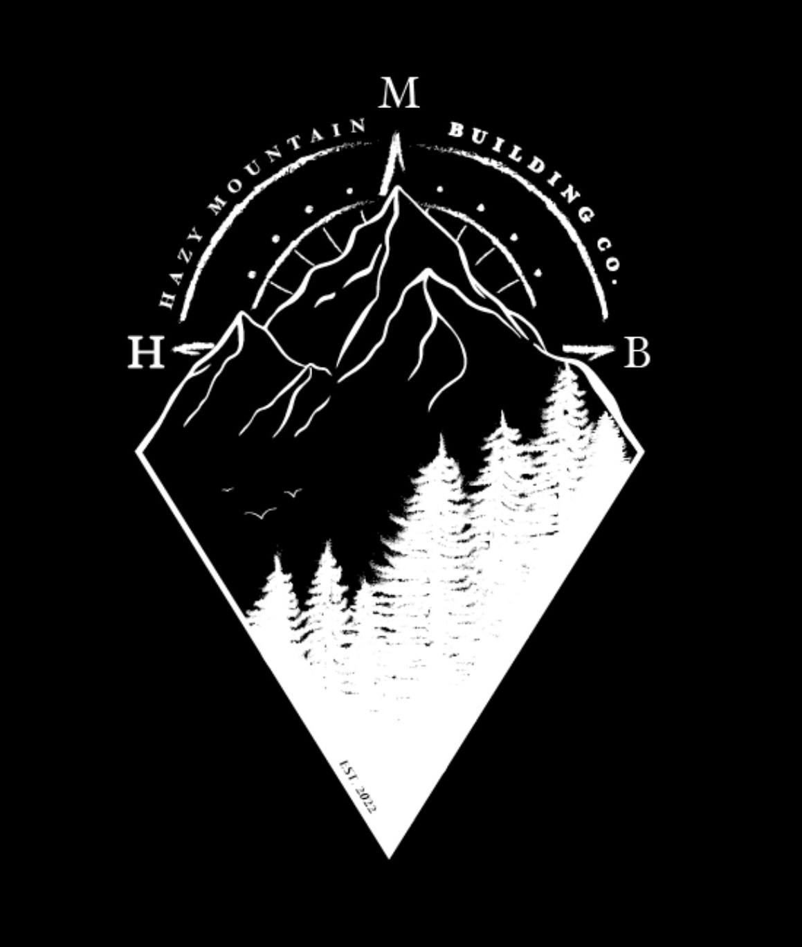 Hazy Mountain Building logo