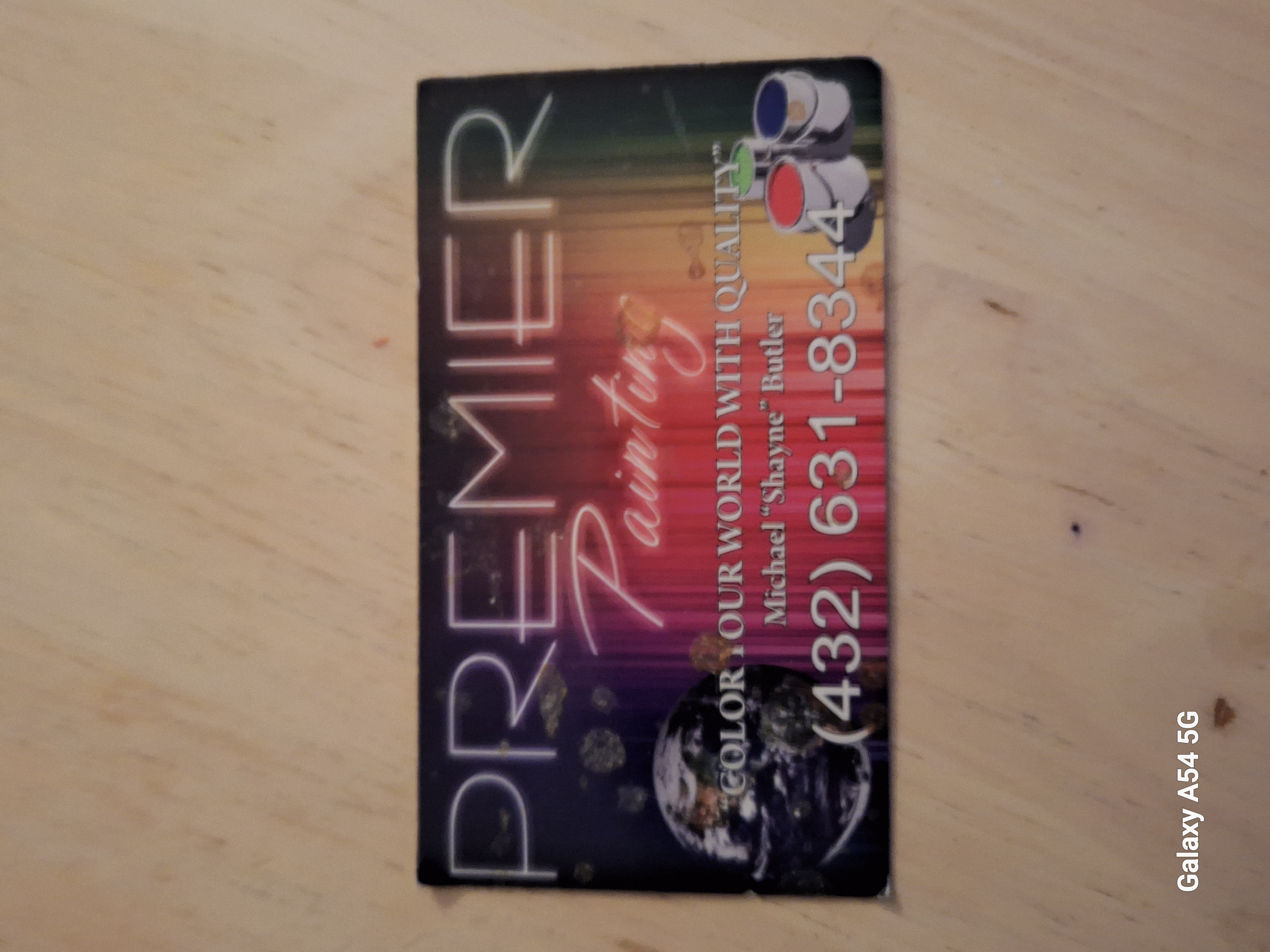 Logo for Premier Painting