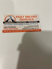Logo for Fast Metro Service