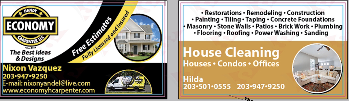 Logo for Economy Handy Carpenter LLC