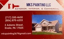 Logo for MKS Painting LLC