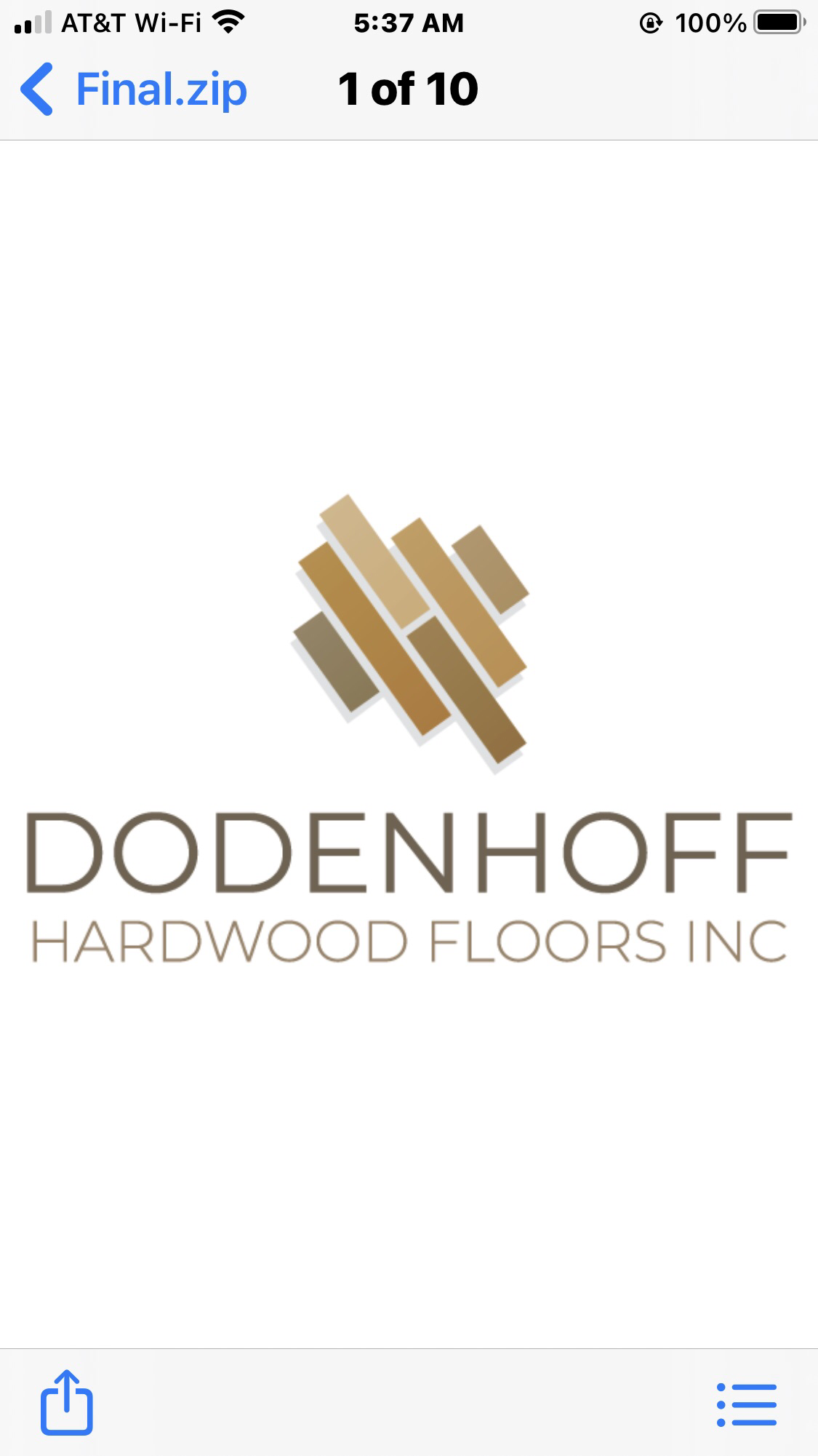 Dodenhoff Hardwood Floors Inc. logo