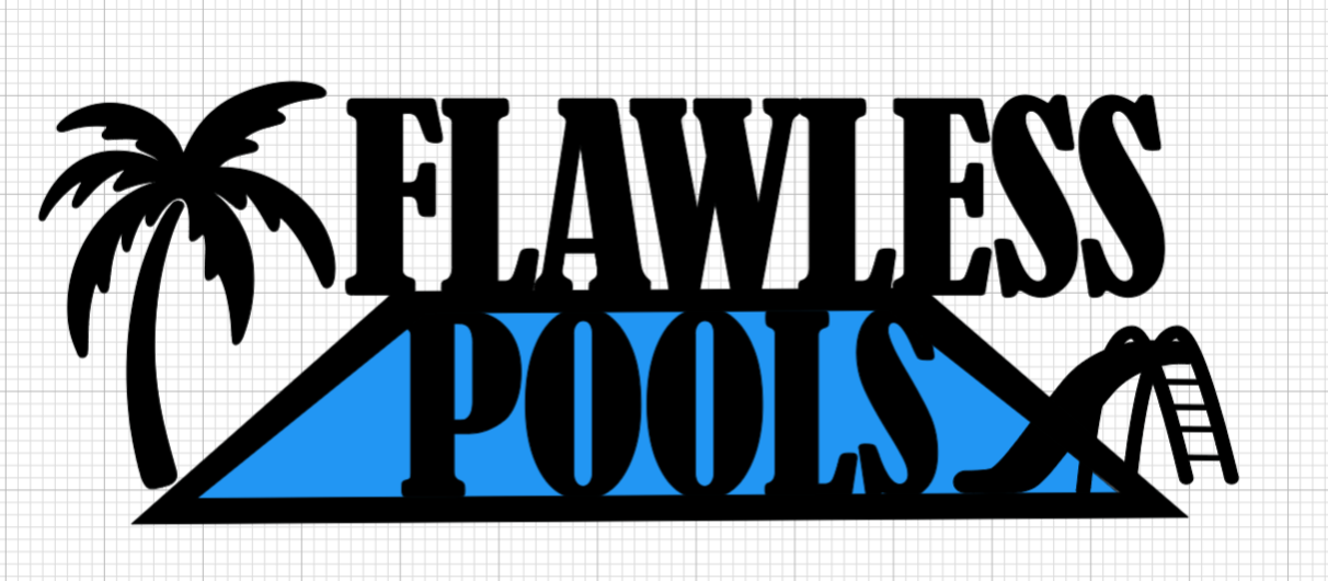 Logo for Flawless Pools LLC