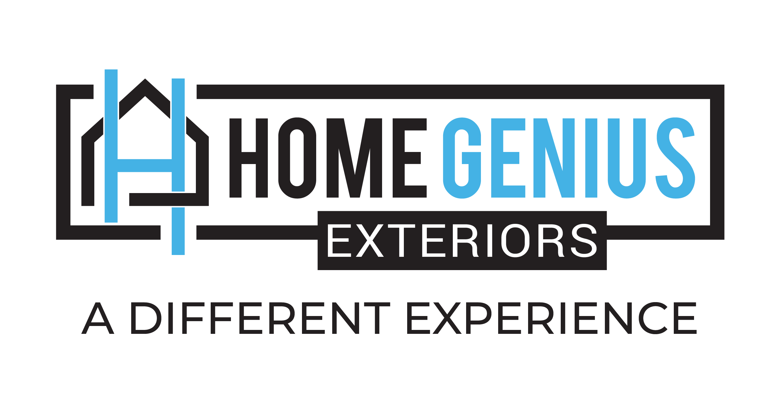 Logo for Home Genius Exteriors