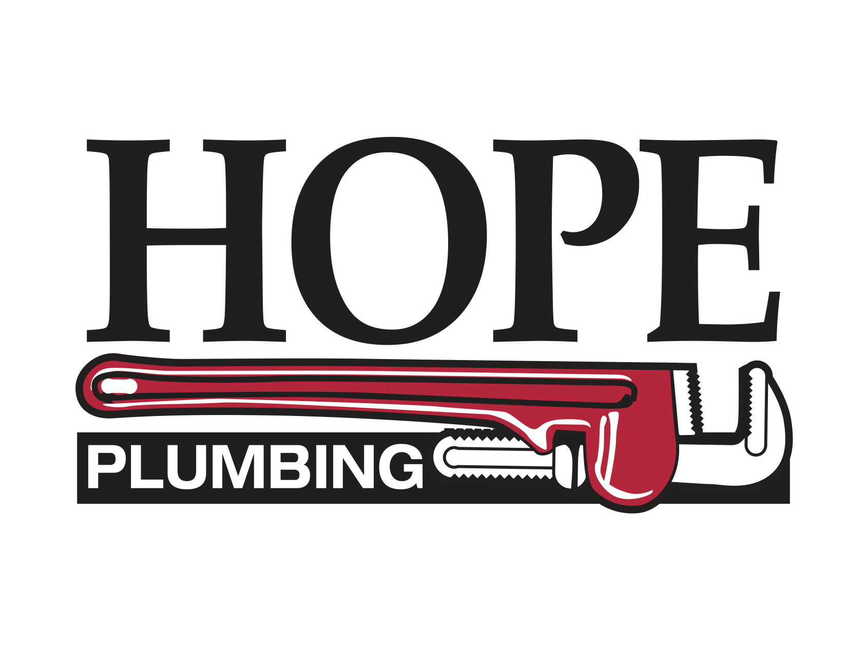Logo for Hope Plumbing, Heating, and Cooling