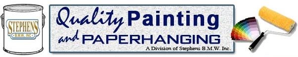 Logo for Quality Painting and Paper Hanging