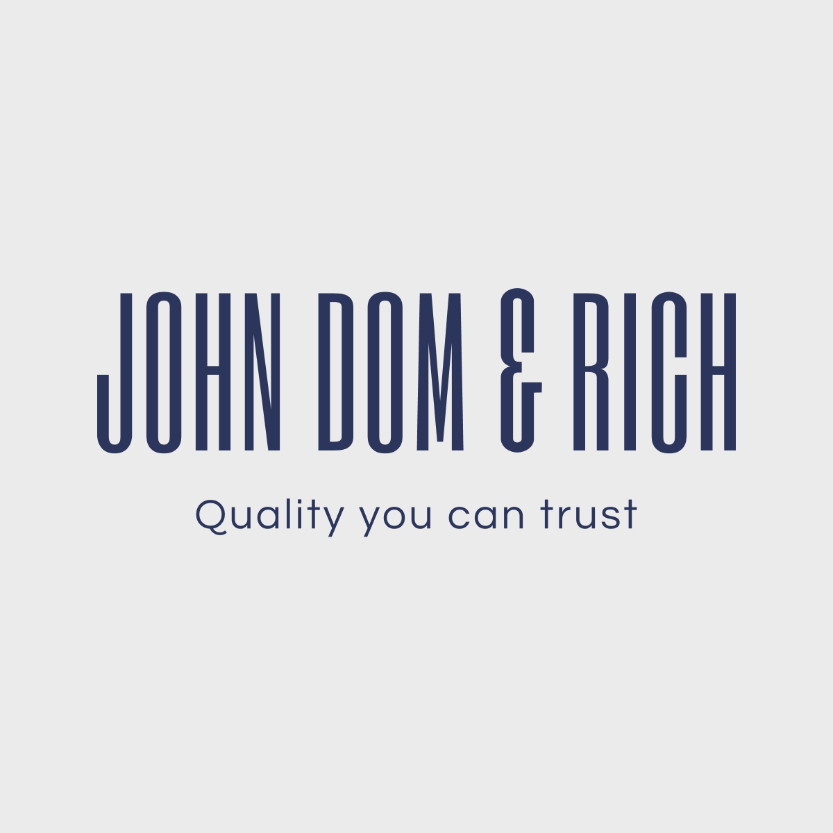 Logo for John Dom & Rich