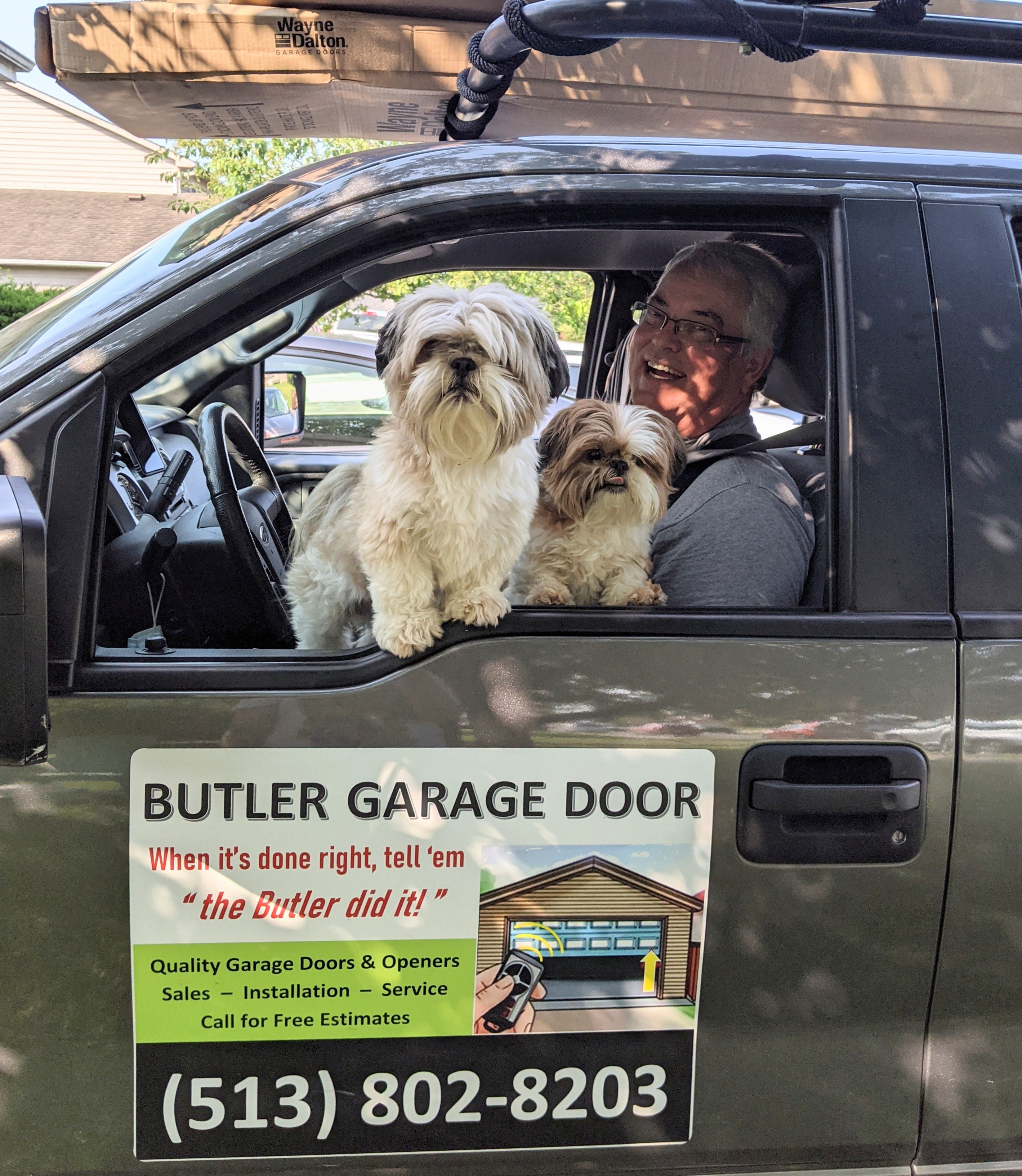 Logo for Butler Garage Door
